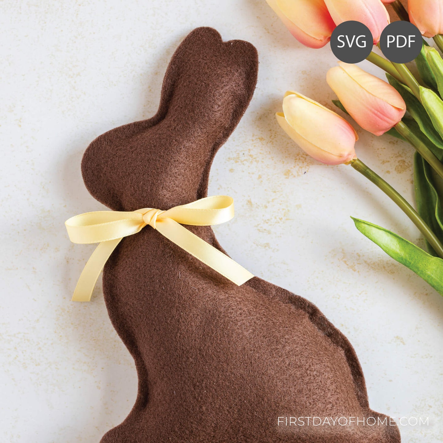 Felt Bunny Pattern [Digital Download]